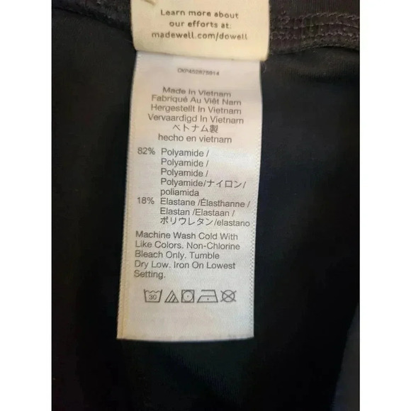 Madewell MWL Yoga Pants Black Size Small - Picture 4 of 7